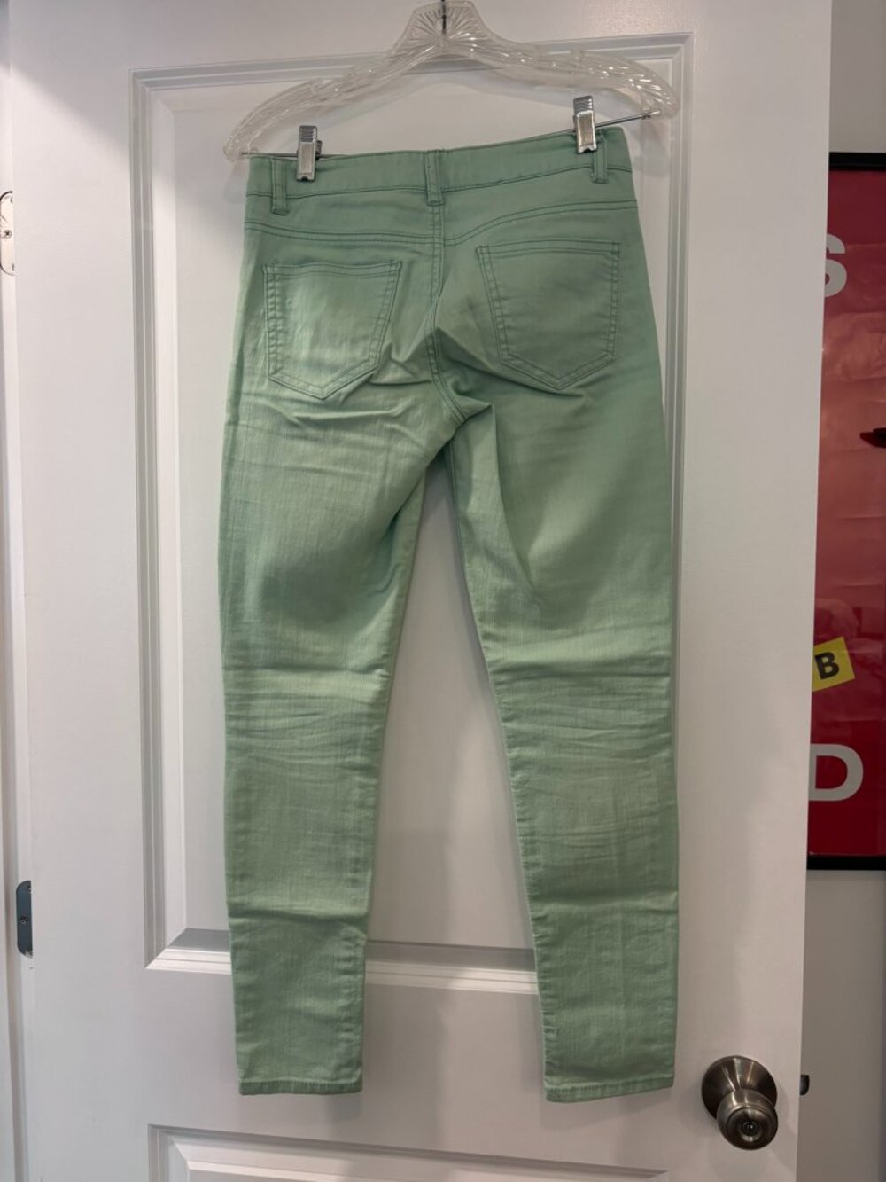 Forever 21 Mint Green Skinny Jeans - Picture 5 of 5